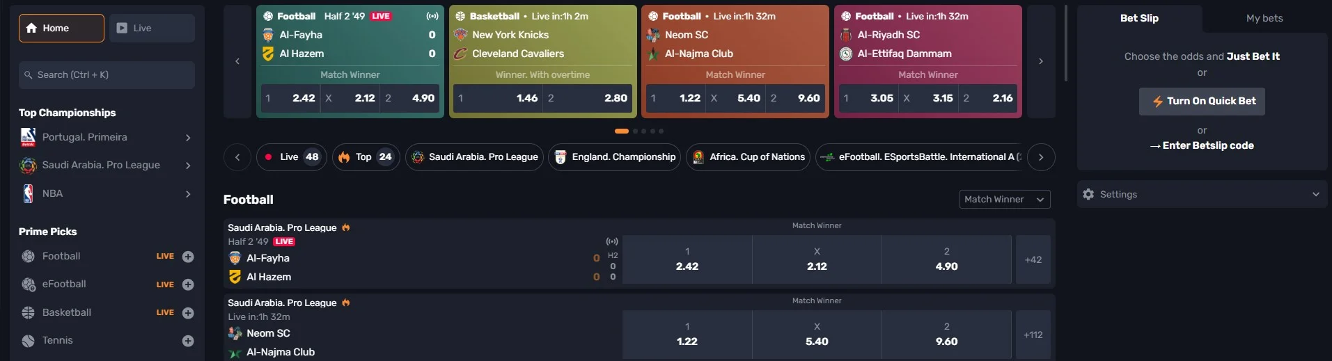 Sports Betting at Aerobet